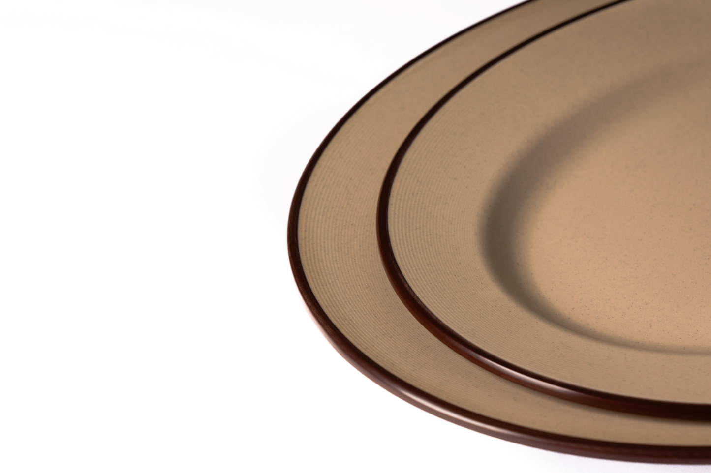 Sandy Melamine Oval Serving Plate Set